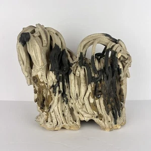 Vtg Almazetta Casey Studio Pottery Dog XL Size 11x9 - Picture 1 of 18