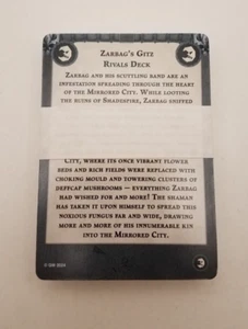 Warhammer Underworlds Rivals of the Mirrored City - Zarbag’s Gitz Rivals Cards - Picture 1 of 1