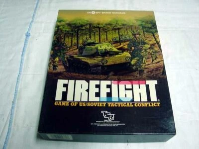 SPI TSR 1984 : FIREFIGHT - War Game of US & Soviet Tactical Conflict (PUN) EX - Image 1 of 4