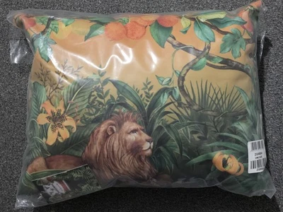 Cojín de jardín reversible Joe Browns verde Regal Lion sellado nuevo - Imagen 1 de 3