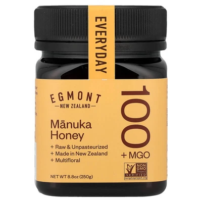 Miel de Manuka, cruda y sin pasteurizar, MGO 100+, 8,8 oz (250 g) Foto 1 de 2