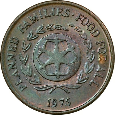 Tonga | 2 Seniti Coin | Watermelon | FAO | Km:43 | 1975 - 1979 - Image 1 of 4