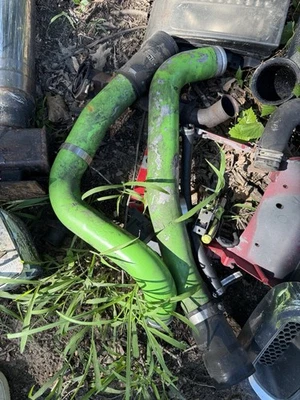 99-03 Ford F250 F350 Excursion 7.3 Powerstroke diésel diestro LH intercooler tubos Foto 1 de 2