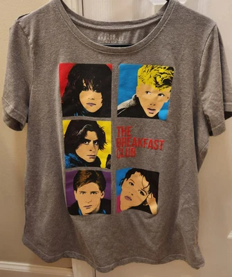 Camiseta Grande The Breakfast Club Película Nostálgica Vintage Retro Unisex Gráfica Foto 1 de 4