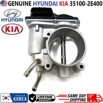 Cuerpo de acelerador GENUINO Hyundai para Hyundai y Kia 2012-2021 1,8 L 2,0 L, 35100-2E400 Foto 1 de 4