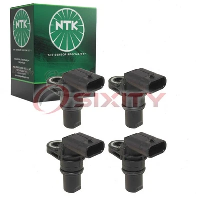4 pc NGK NTK Camshaft Position Sensors for 2009 Audi TT 2.0L L4 Engine ur - Image 1 of 4