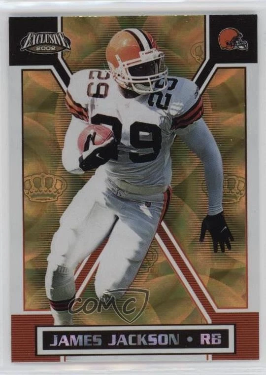 2002 Pacific Exclusive Gold James Jackson #42 - Image 1 of 2