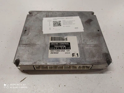 Centralina motore TOYOTA COROLLA Verso ZER, ZZE12, R1 ECU 896610F010 2.0 28608659 - Immagine 1 di 3