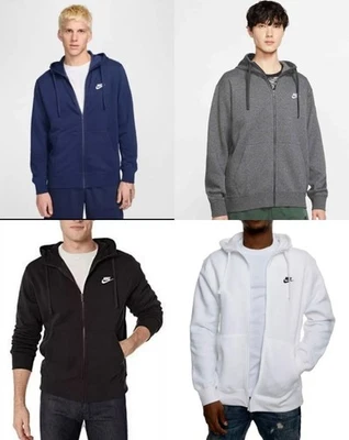 Nike Sportswear Club Fleece Men's Full-Zip Hoodie - Image 1 of 2
