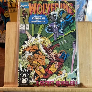 Wolverine #41 1991 Marvel Comics (S3.4) - Picture 1 of 3