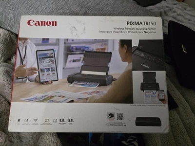 Canon Pixma TR150 Wireless Portable Printer. Brand New In Box - Image 1 of 2
