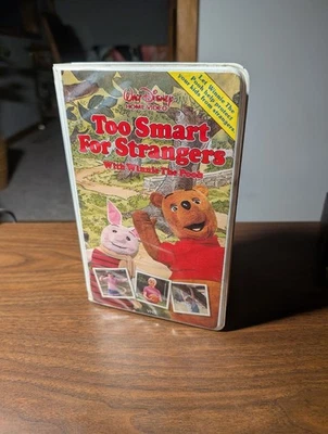 Too Smart for Strangers VHS 1985 Disney  Rare OOP - Image 1 of 3