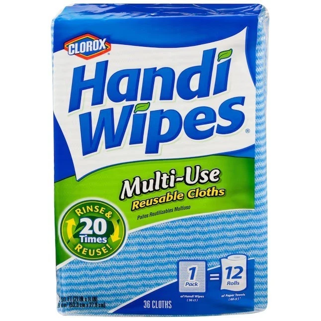 Handi-Wipes 36 -Pack Poly cotton Cloth
