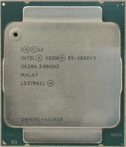Intel Xeon E5-1660 V3 LGA2011-3 CPU Processor E5 1660 v3 3.0GHz 8Core 20MB 140W - Picture 1 of 2