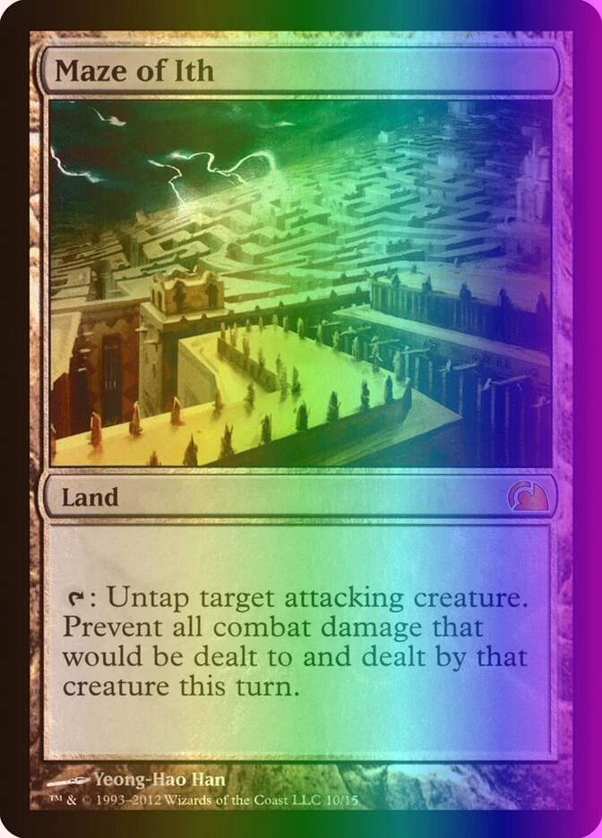 MTG Magic the Gathering Maze of Ith (10/15) FTV Realms LP FOIL - Image 1 of 1