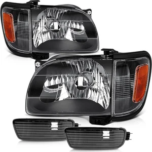 Conjunto de faros izquierda+derecha para Toyota Tacoma 2001-2004 2,4 L 2,7 L 3,4 L - Imagen 1 de 7