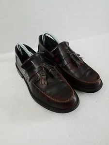 Roamers Maxfield Mens Smart Casual Slip On Loafers Burgundy - Picture 1 of 13