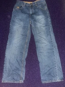 Timberland Boys Youth Jeans Blue With Side Pocket Size 14 Vintage - Picture 1 of 9