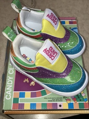 Zapatos Reebok Candy Land clásicos de cuero talla 4 para niños pequeños/bebés H05081 multicolor Foto 1 de 4