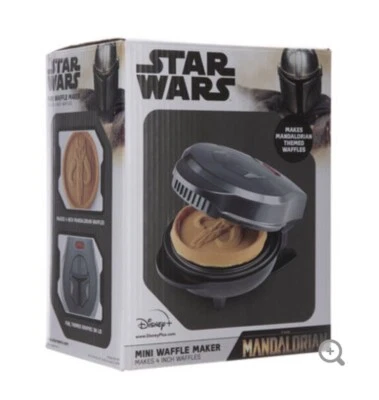 STAR WARS THE MANDALORIAN WAFFLE MAKER - Imagem 1 de 3