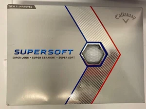 CALLAWAY Golf ~ Palline da golf Supersoft, 2023, 12, NUOVE! - Foto 1 di 3