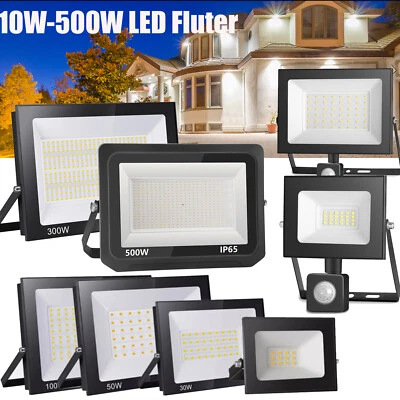 LED floodlight outdoor spotlight spotlight 10W 20W 30W 50W 100W 200W 300W 500Watt de - Image 1 of 4
