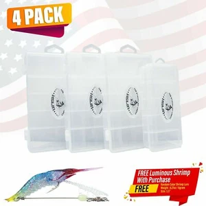 UFISH - Tackle Box, Fishing Lures organizer, Plastic Storage box, Fishing tackle - Picture 1 of 5