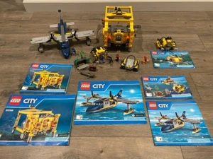 LEGO CITY  60096 DEEP SEA STATION with Instruction Books ALMOST COMPLETE! - Picture 1 of 11