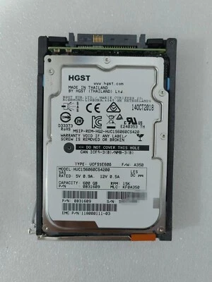 EMC Unity D3-D2S15-600 005051606 005051608 600G 15K 2.5 hard disk - Image 1 of 2