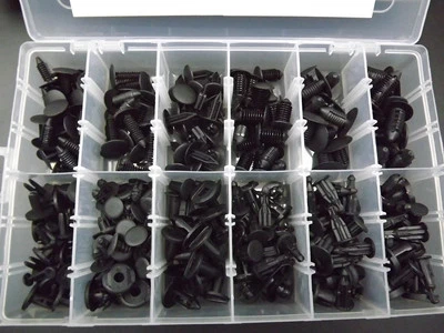 192 Clip Automotive Push Pin Retainer Assortment Kit For Toyota Honda GM Ford US - Image 1 of 4