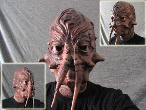 Latexmaske ALIEN INSEKT - Horror Effekt Gummi Latex Maske Zombie SF WoW Klaxxi - Bild 1 von 3