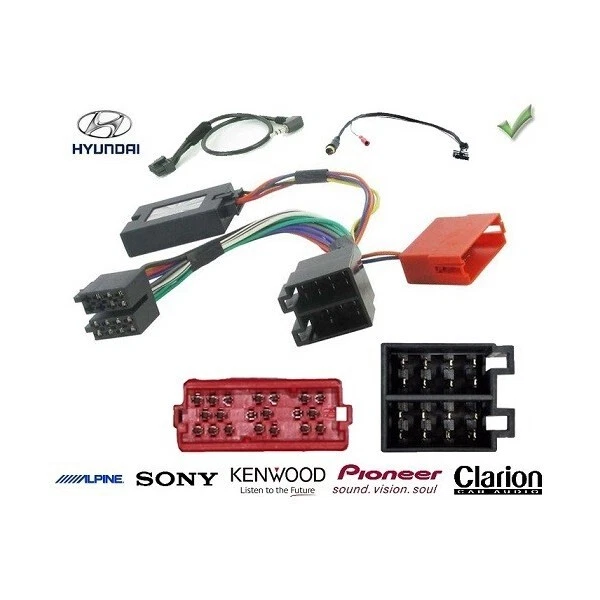 COMMANDE AU VOLANT Hyundai Santa-Fe 2011-2013 - Pour Pioneer complet avec interf - Photo 1/1