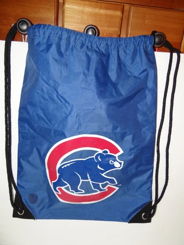 Vintage Chicago Cubs backpack rack sack with drawstrings Cover