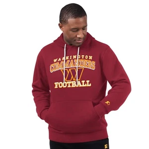 Washington Commanders Starter Hand Off Pull Over Hoodie - Burgandy - Picture 1 of 2