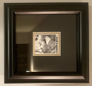 Rocky Marciano Signed/Autograph Framed Clipping-Full JSA Letter Of Authenticity - Picture 1 of 8