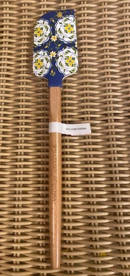 Espátula de silicona Williams Sonoma Aerin Lauder 12 1/2" mango de madera nuevo Foto 1 de 4