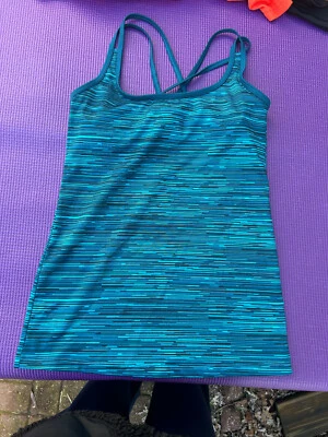 C9 BY CHAMPION Mujer Multicolor Rayas Activo Camiseta Sin Mangas Talla S Foto 1 de 3