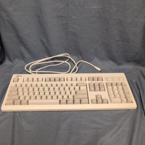 AT&T RT8658TWTA 120880003 REVA 80960146 beige kabelgebunden PS2 FullSize mechanische Tastatur - Bild 1 von 4