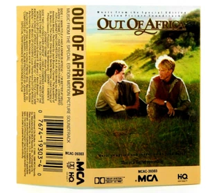Cassette Out Of Africa Motion Picture Soundtrack 1985 MCA Records MCAC-39303 - Picture 1 of 2