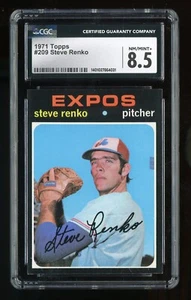 1971 Topps #209 Steve Renko CGC 8.5 NM/MINT+ #864031 - Picture 1 of 2
