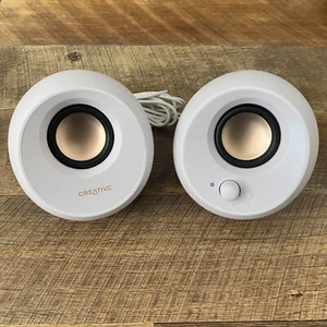 Creative Pebble V2 USB-C Powered Desktop Speakers White - Imagen 1 de 7