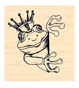 Sello de goma príncipe rana P129 - Imagen 1 de 1