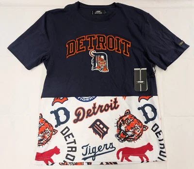 Detroit Tigers Pro Standard Shirt MLB Men's Luxury Athletic All Over Print Sz L - Image 1 of 4