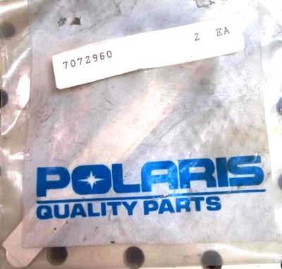 Polaris OEM 1991 400 Nosecone Decal 7072960 Pair New old Stock - Image 1 of 2