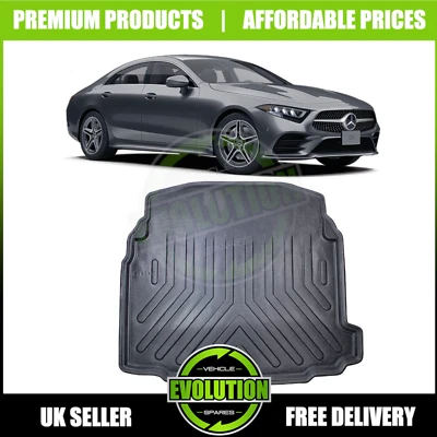 Tailored Rubber Boot tray liner mat For Mercedes-Benz CLS 2018-2025 C257 4 door - Image 1 of 4