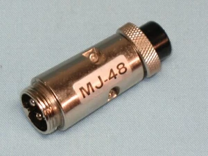 KENWOOD ~ MODEL # MJ-48 ~ MICROPHONE ADAPTER ~ 4-PIN T0 8-PIN PLUG - Picture 1 of 8