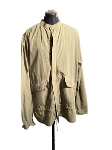 Vintage Earl Jean Jacket Parka Women Large Khaki Outerwear Pockets Size L - Picture 1 of 15
