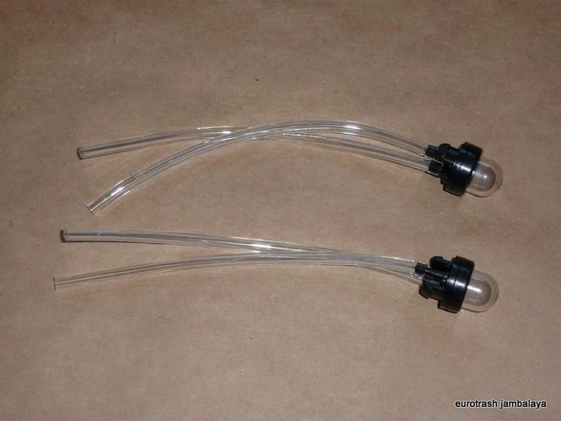 SNAP-IN Purge Pump Bulb w/ lines X2 !! ECHO HOMELITE CRAFTSMAN POULAN USA - Image 1 of 1