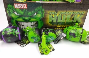 INCREDIBLE HULK Keychain Party Favors-Backpack Clips - Picture 1 of 2