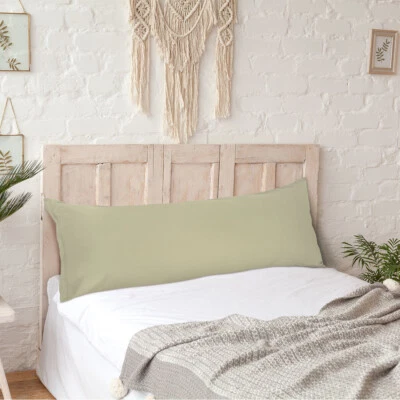 Funda de almohada corporal PiccoCasa con cierre de cremallera funda de microfibra suave Foto 1 de 4